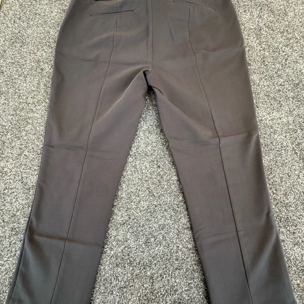LOFT Women's Dark Brown Straight Leg‎ Trousers